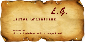 Liptai Grizeldisz névjegykártya